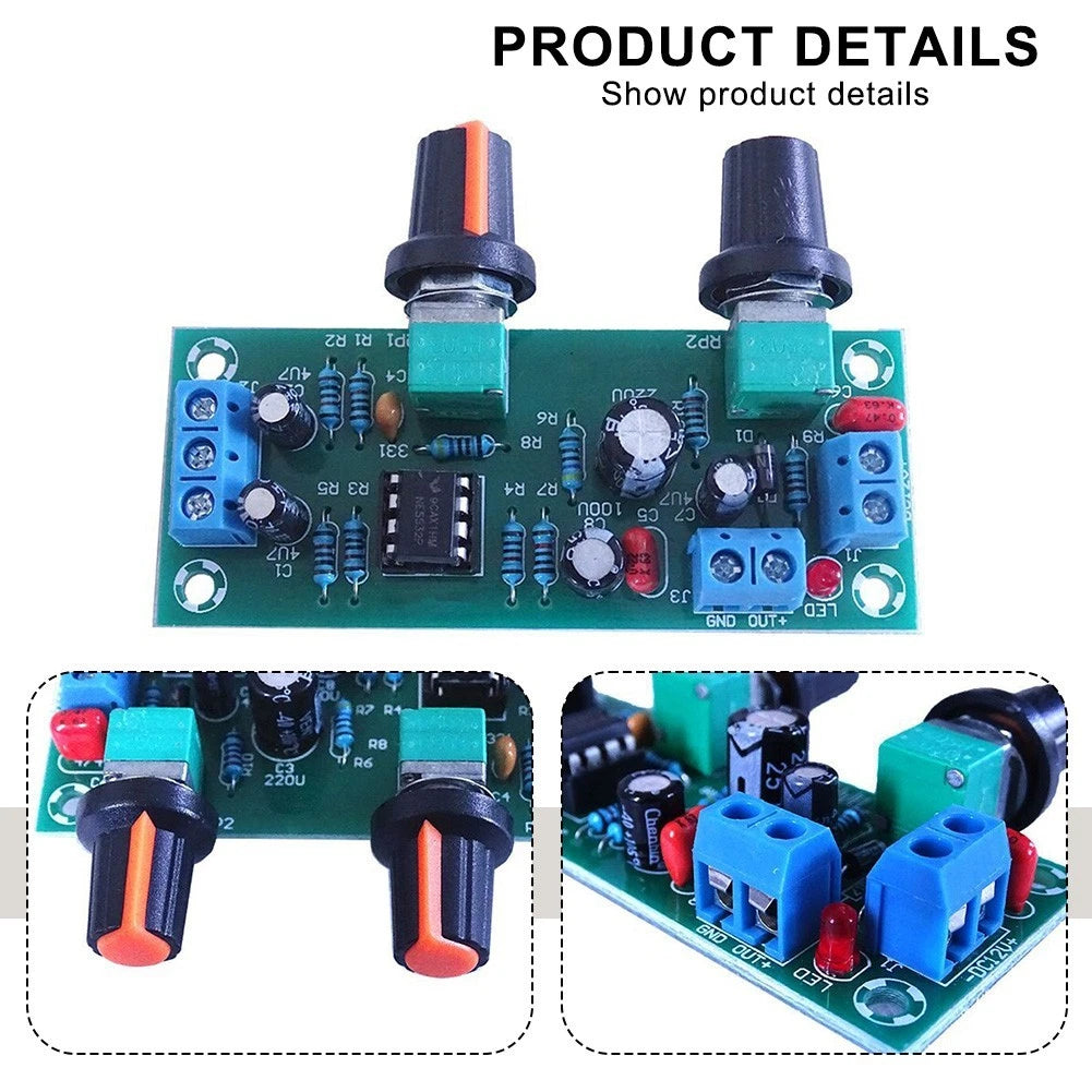 Subwoofer Preamplifier Board for 1024V (Replaceable NE5532 Op Amp Socket)