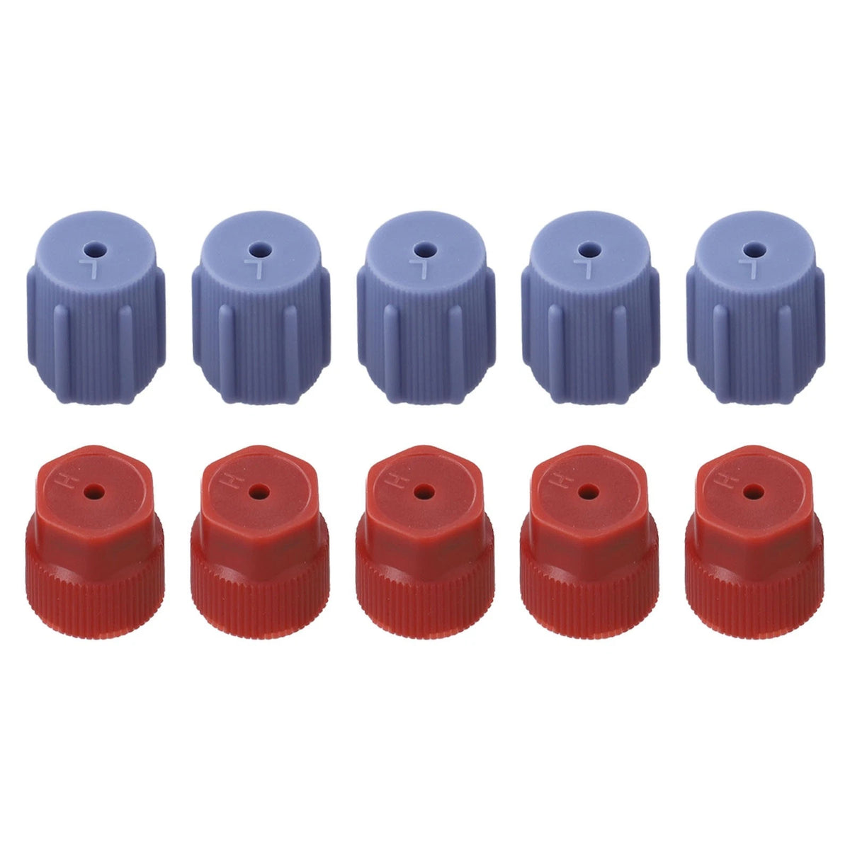 10x A/C System Charging Port Service Covers R134a 13mm 16mm