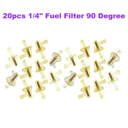 1/4" Fuel Filter 90 Degree for Honda Suzuki Snowmobile (8423-01-9909)