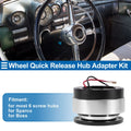 Steering Wheel Quick Release Hub Adapter 12 Hole for Universal Fit