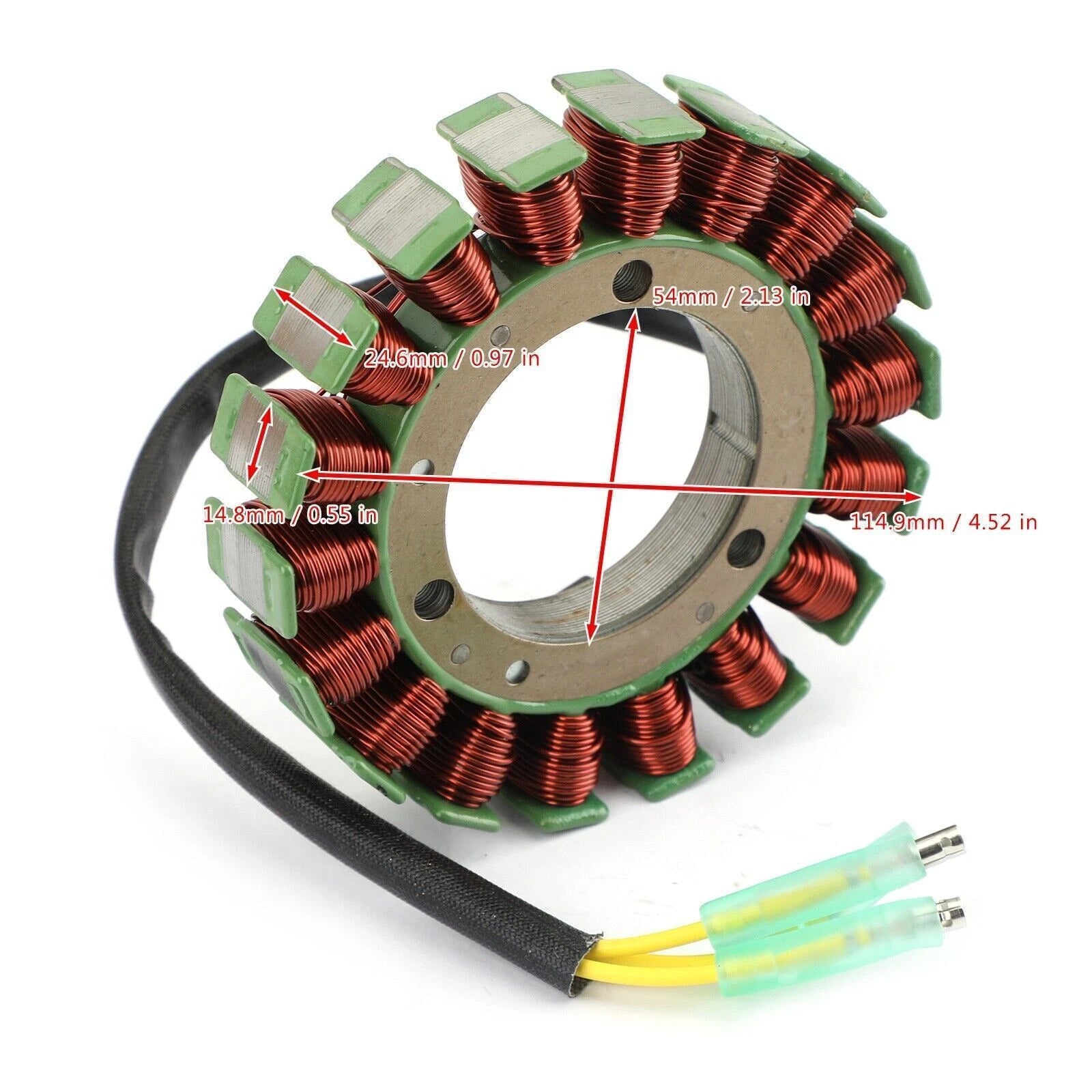 Stator Generator for Tohatsu MFS25A MFS30A MFS25B MFS30B (2002–2009) 3R0-06123-0