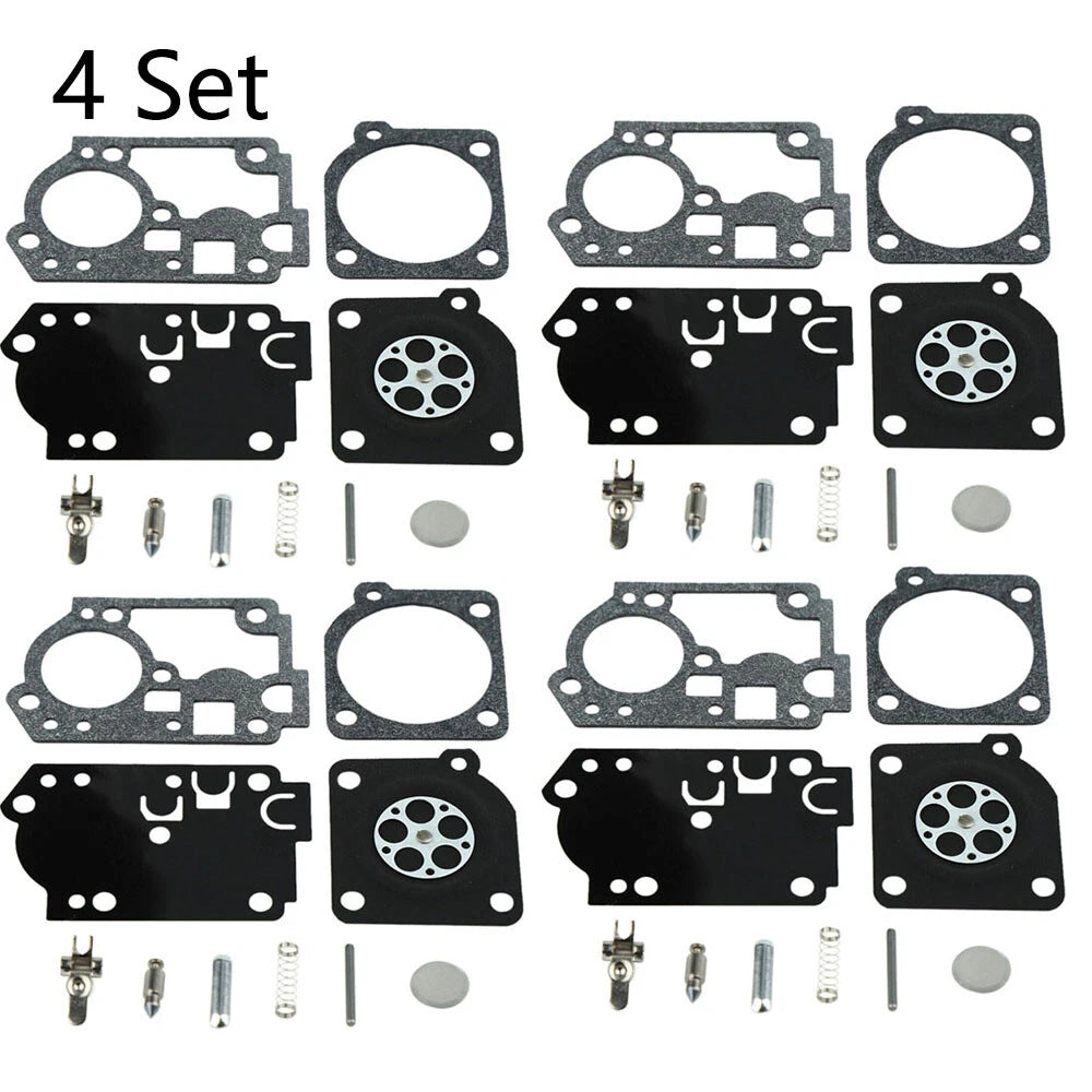 Set of 4 Carburetor Gasket Kits for ZAMA RB-156 C1U-W43 C1U-W45