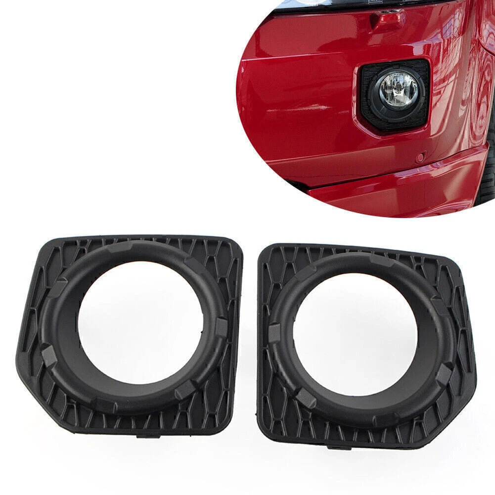 Set of 2 Front Bumper Fog Lamp Bezel Covers for Land Rover Freelander 2 (2006–2014)
