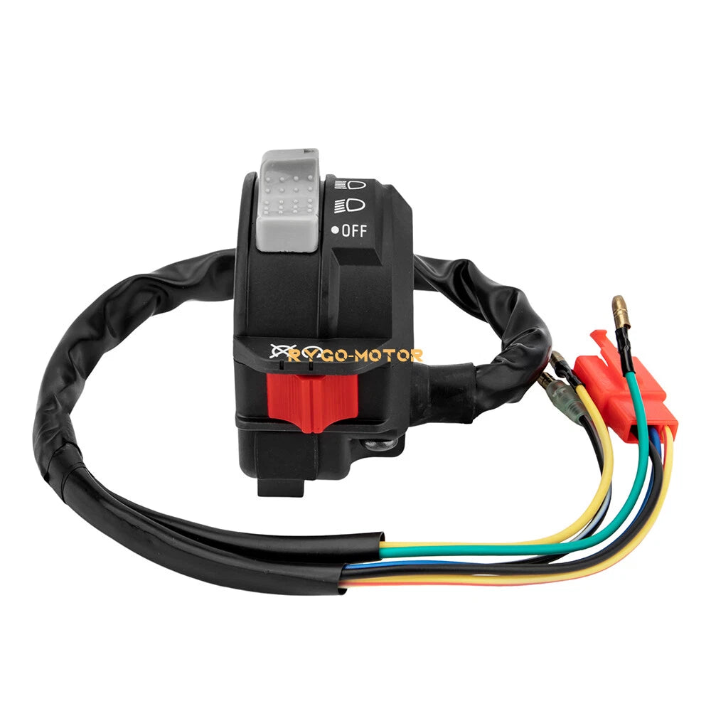 Left Handlebar Run Start Stop Switch for Yamaha Blaster (1988–2001)