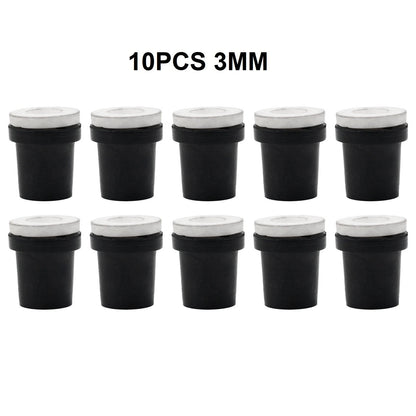 10pcs Sandblaster Nozzles 2-3.5mm Sandblast Tip for 5 Gallon Sandblasting