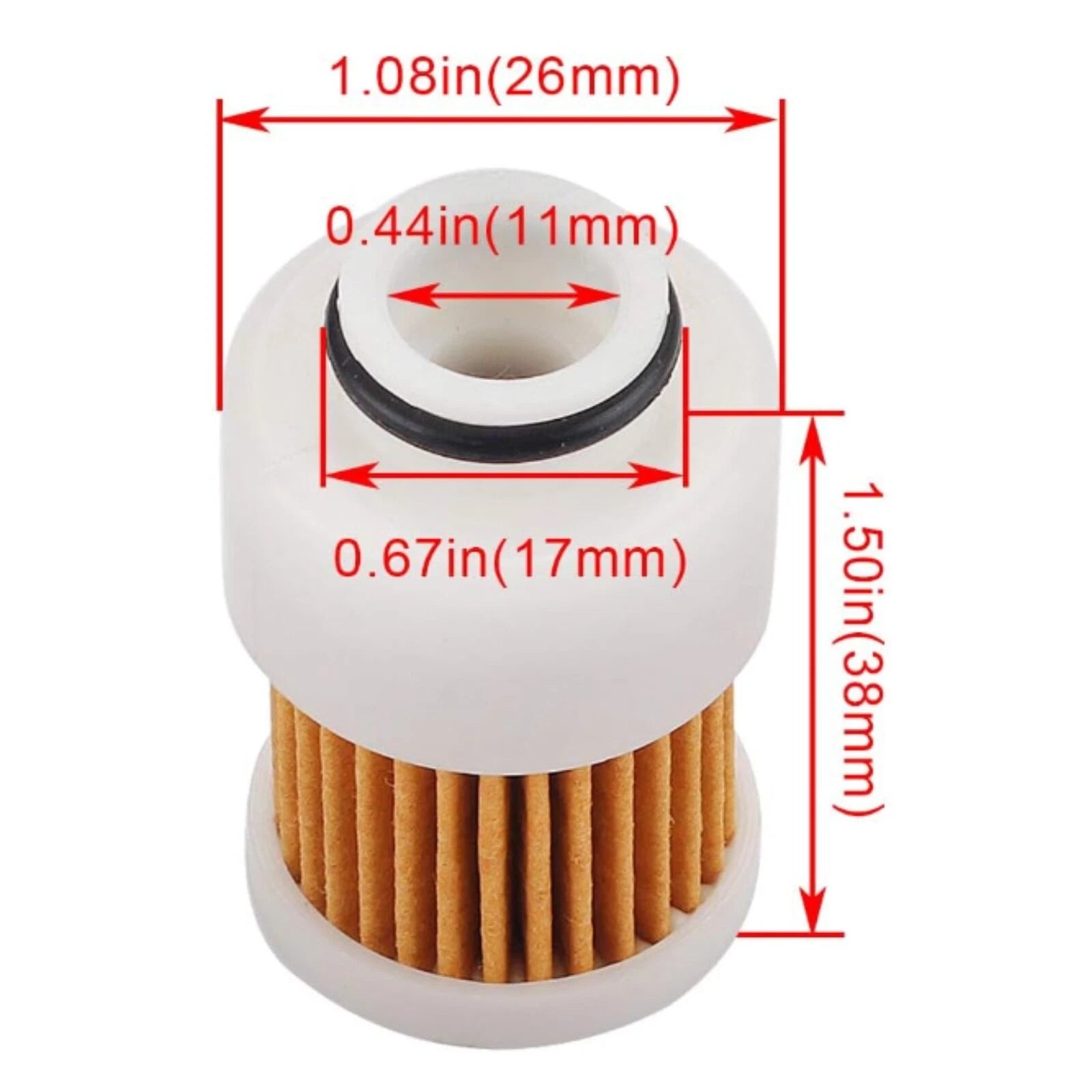 Fuel Filter Element for Mercury Mariner Outboard 75-115 HP (4-Stroke EFI)