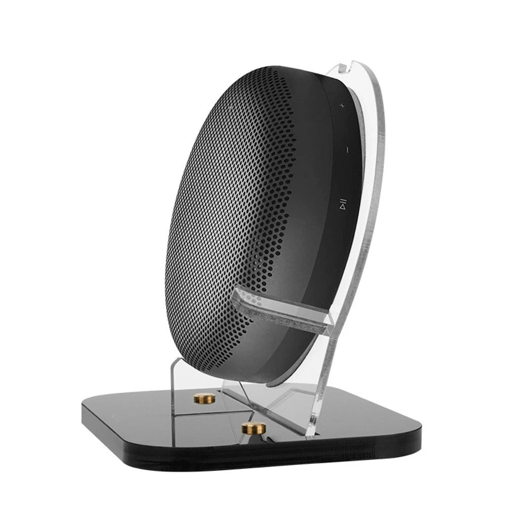 Acrylic Desktop Stand with Cushion Pad for Beosound A1 Speakers