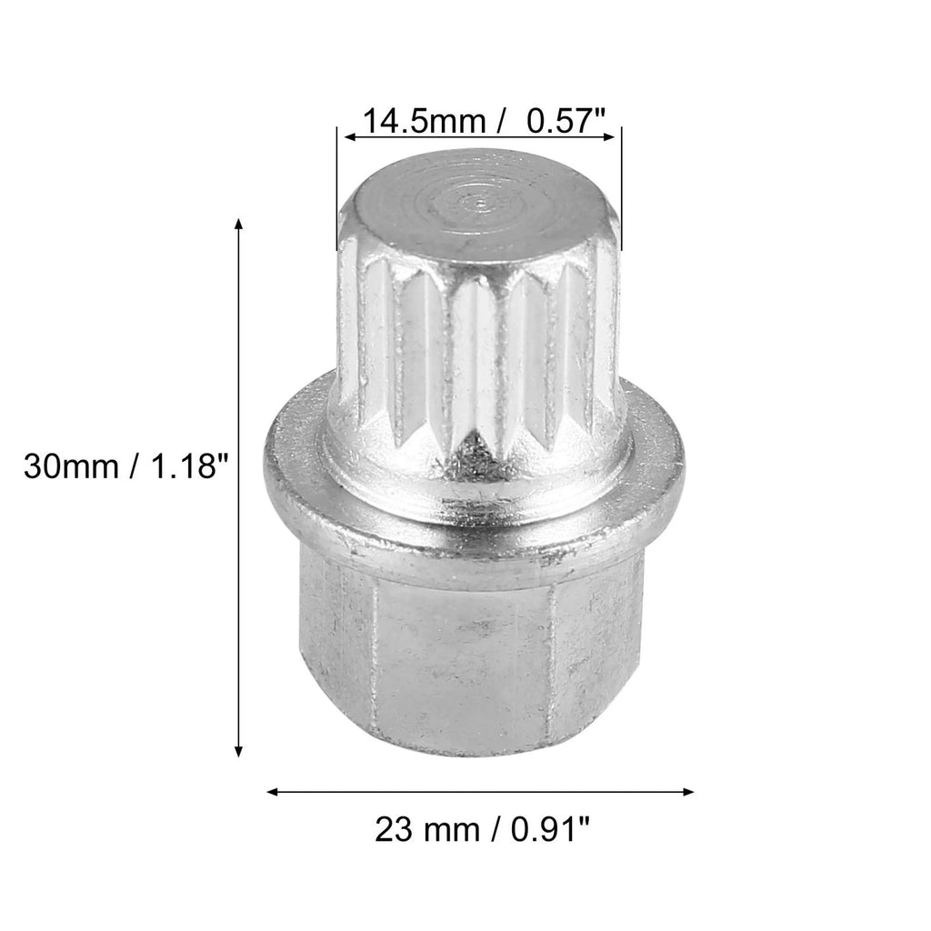 Car Anti Theft Wheel Lock Key Replacement for VW and Audi (2000–2025)