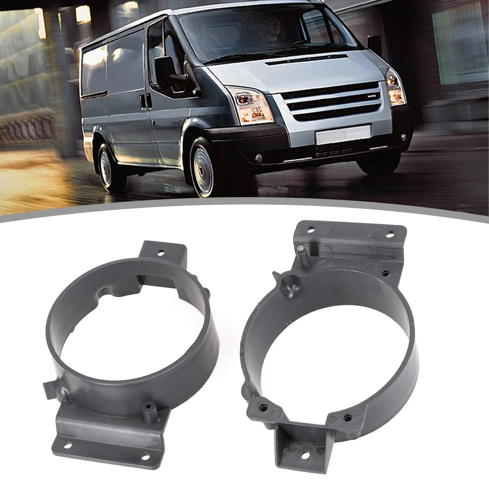 Front Fog Light Lamp Bracket Pair for