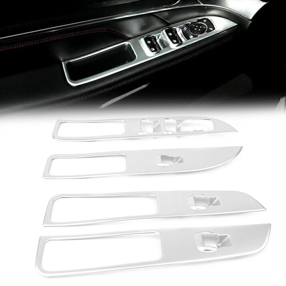 Set of 4 Inner Window Switch Panel Covers for Ford Explorer (2016–2018)