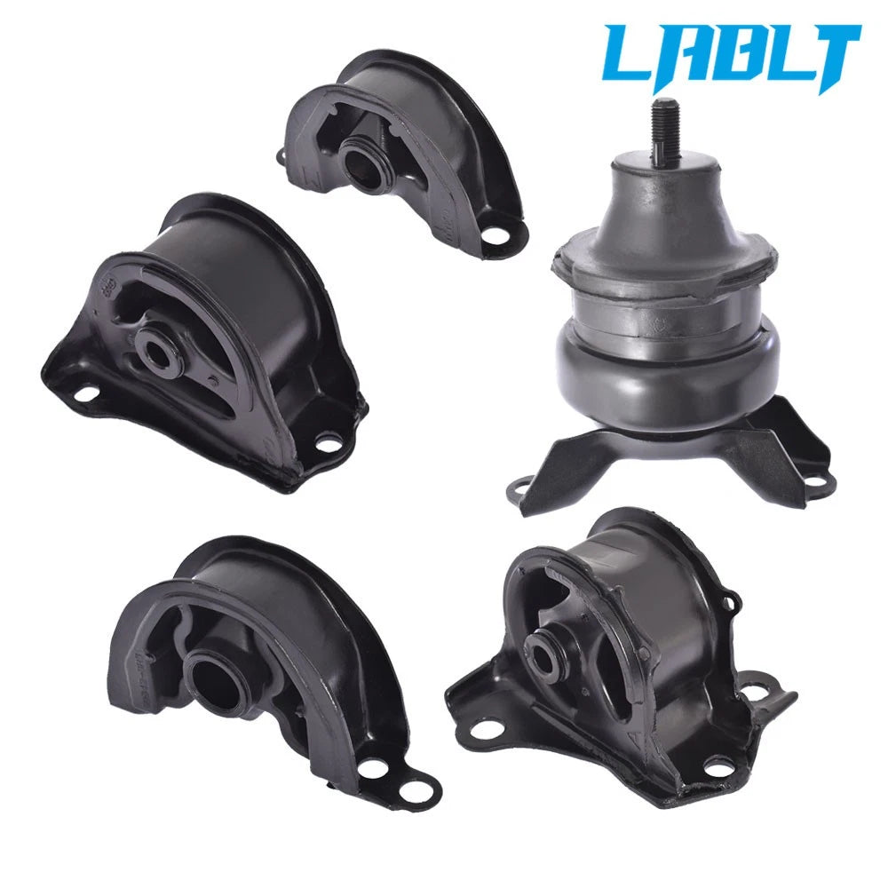5PCS Engine & Transmission Mounts for Honda CR-V (1997–2001) L4 2.0L