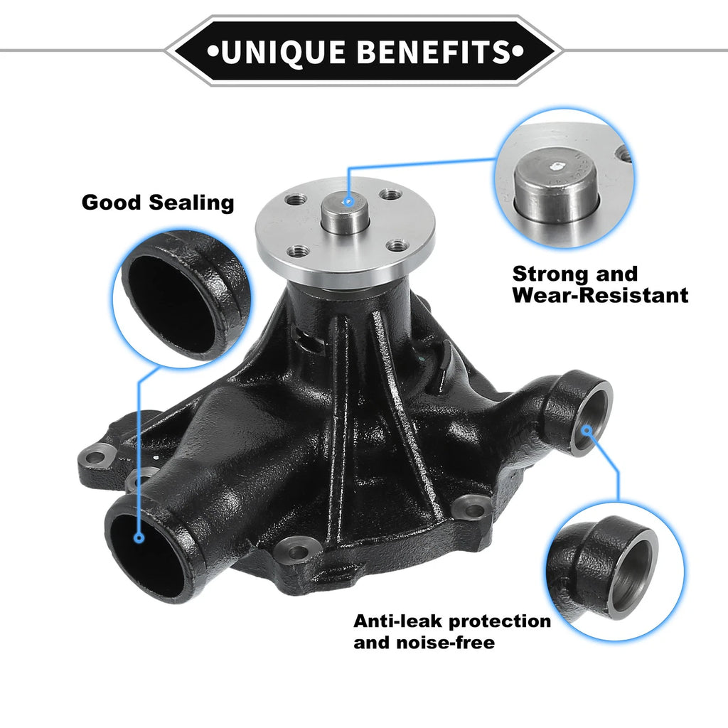 Water Pump Replacement for Mitsubishi 6D16 6D16T Engine with Gasket (2000–2010)