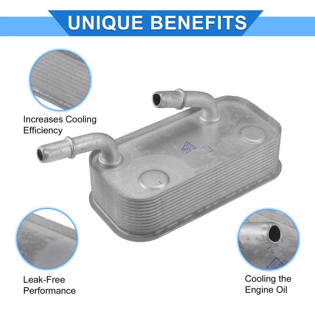 Engine Oil Cooler with Seals Replacement for BMW 325Ci 330Ci (2001–2006)
