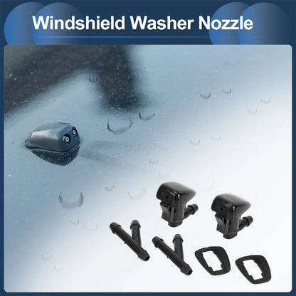 Windshield Washer Nozzle with Hose Connector for Toyota Prius (2010–2015)