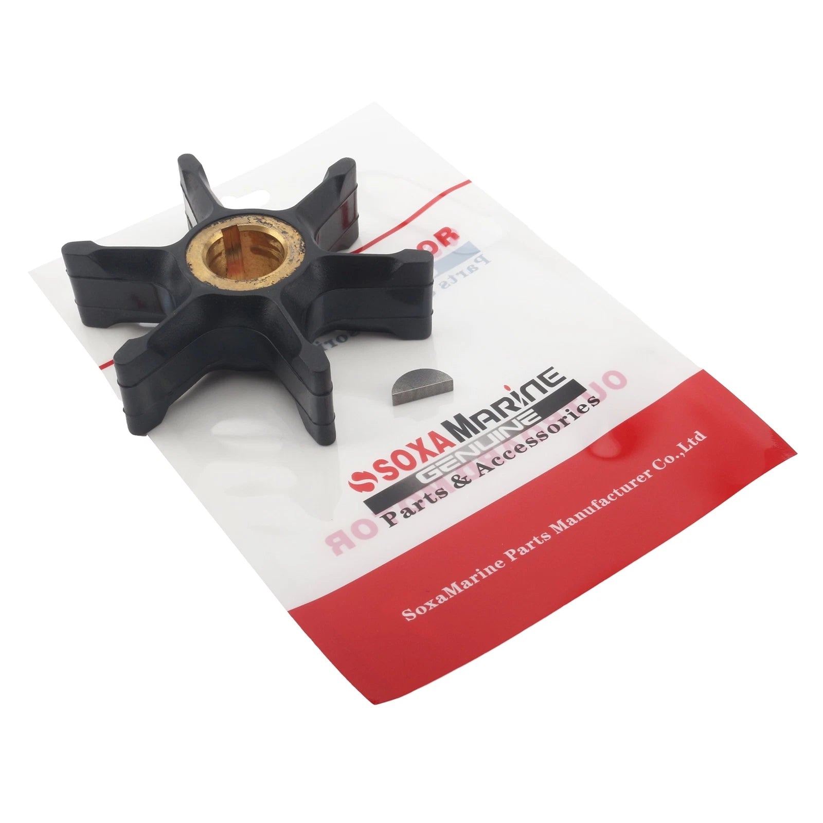 Water Pump Impeller & Key for Evinrude Johnson Outboard (0777824)