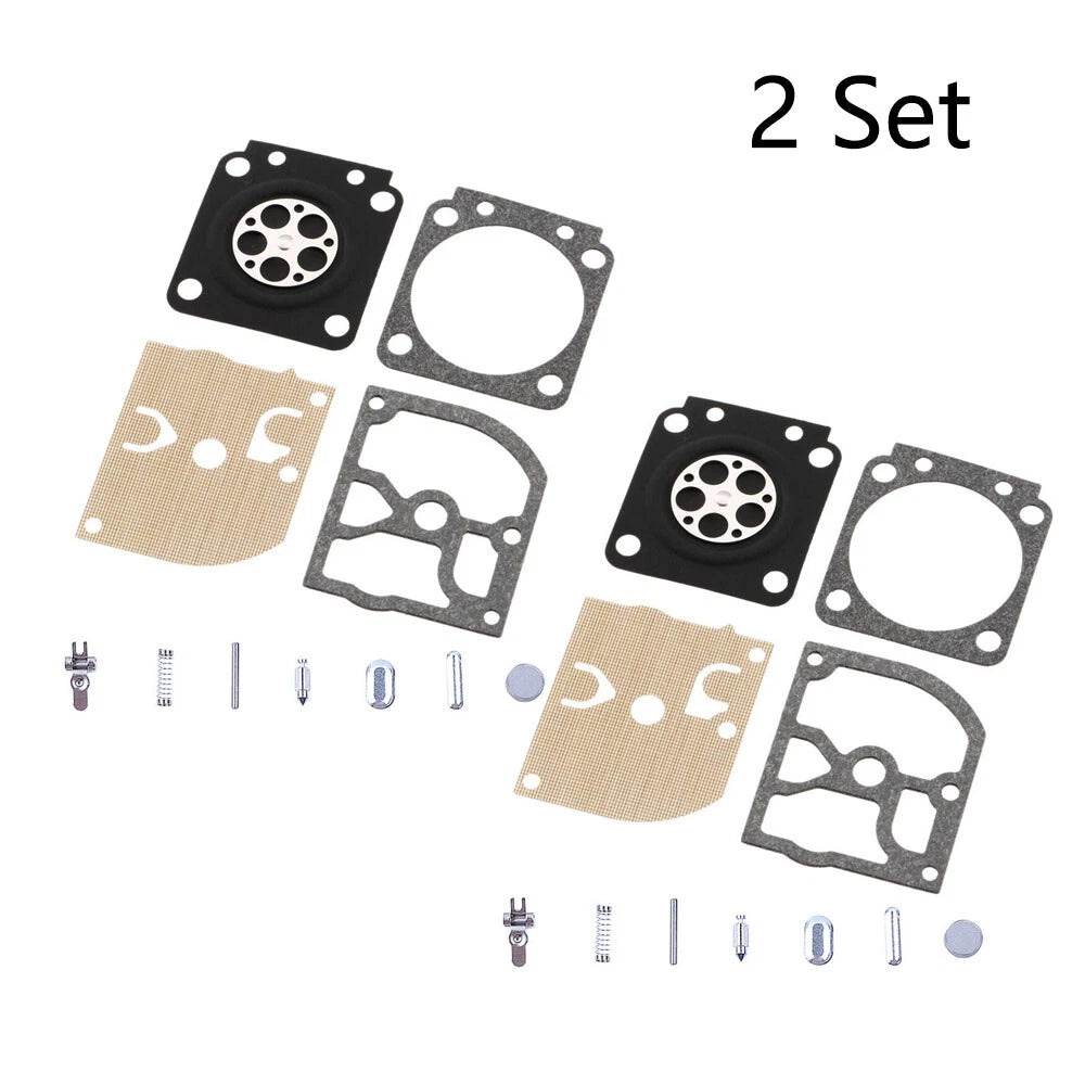 Set of 2 Carburetor Diaphragm Repair Kit for Stihl 017 018 MS180 MS170 Zama RB-77