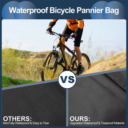 Waterproof Front Frame Bike Bag for Bicycle Pannier Carrier (Nylon) (Universal)