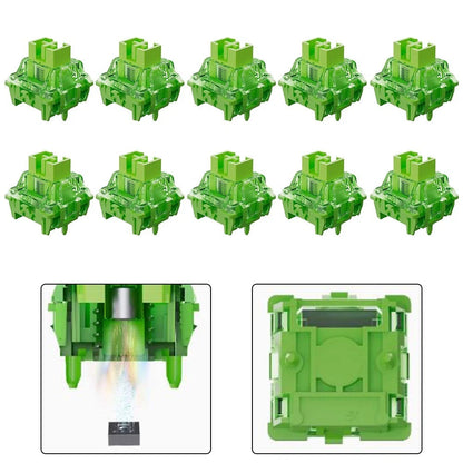 Gaming Green Dragon Switch Linear Action 100M Cycles