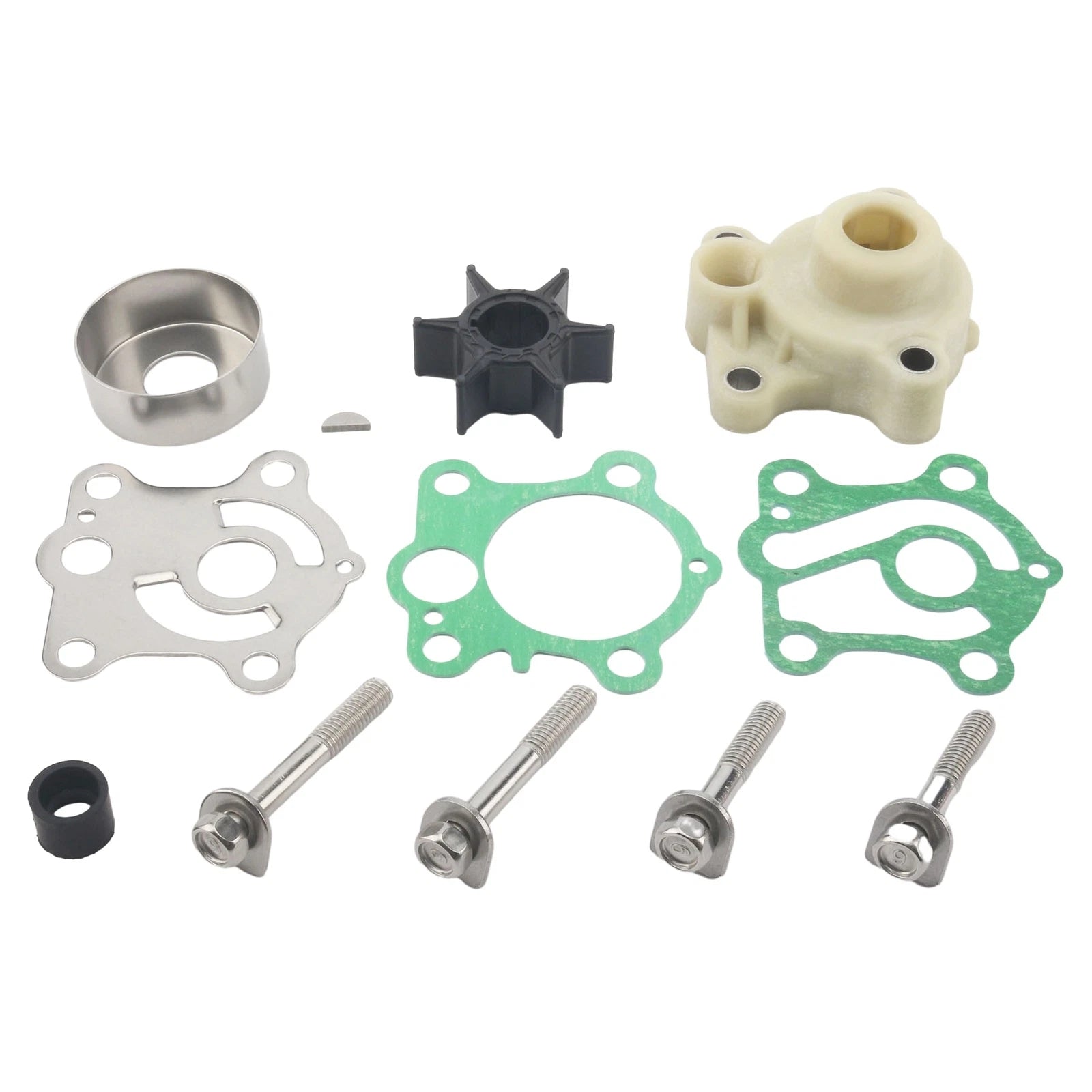 Water Pump Impeller Kit for Yamaha 2-Stroke 55HP C55 CV55 (663-W0078-A0)
