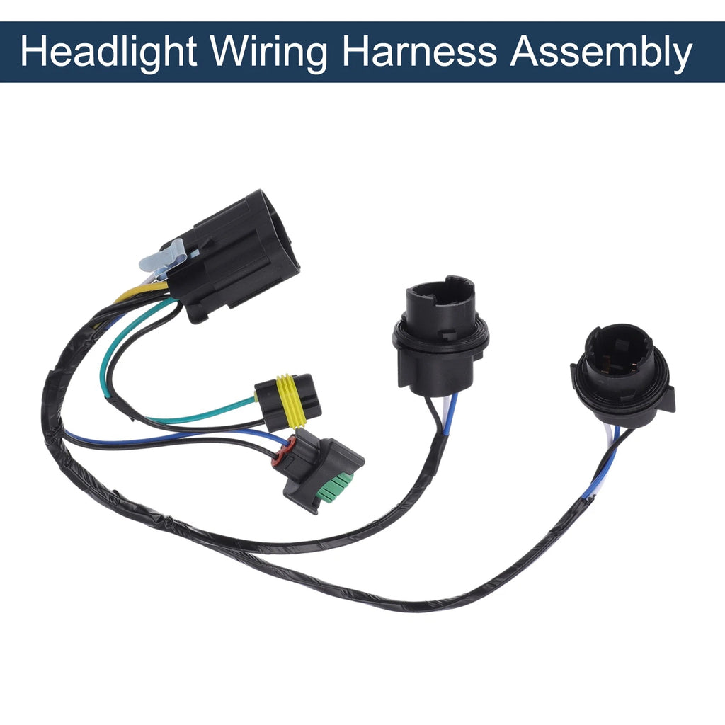Headlight Wiring Harness Assembly for Chevrolet Silverado 1500 2500 3500 (2007–2014)