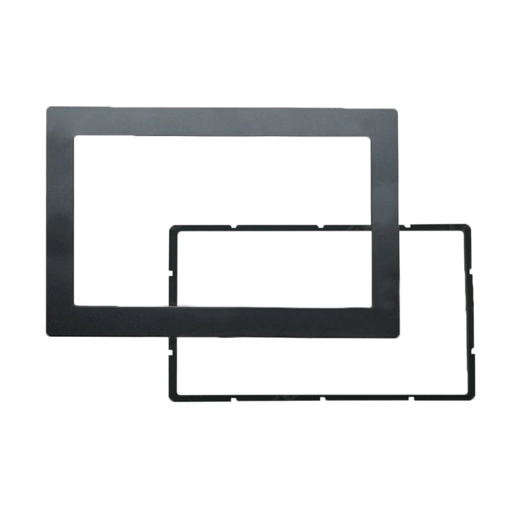 Set of 2DIN Auto Player Panel Frames for Car Stereo Upgrade