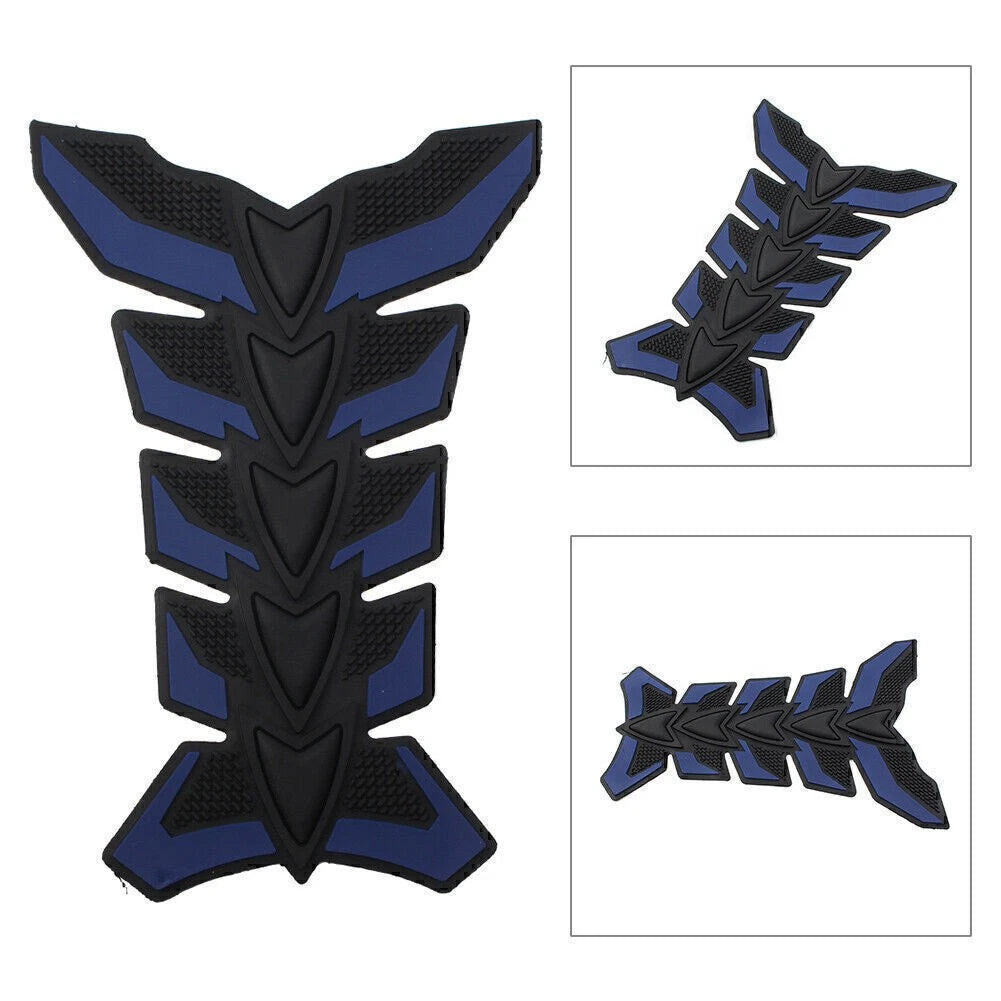 3D Fish Bone Decal Sticker Protector for Universal Motorcycle
