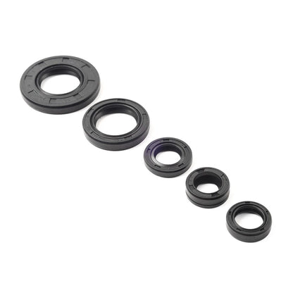 5Pcs Engine Gear Shaft Oil Seal Set for Yamaha YBR125 (2005–2023)