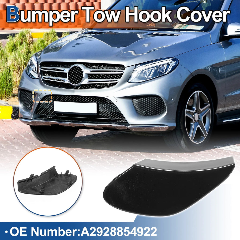 Front Tow Hook Cover Replacement for Mercedes-Benz GLE X166 (2016–2018)