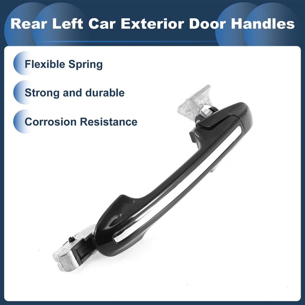 Rear Left Car Exterior Door Handle Replacement for Honda Accord (2008–2012)
