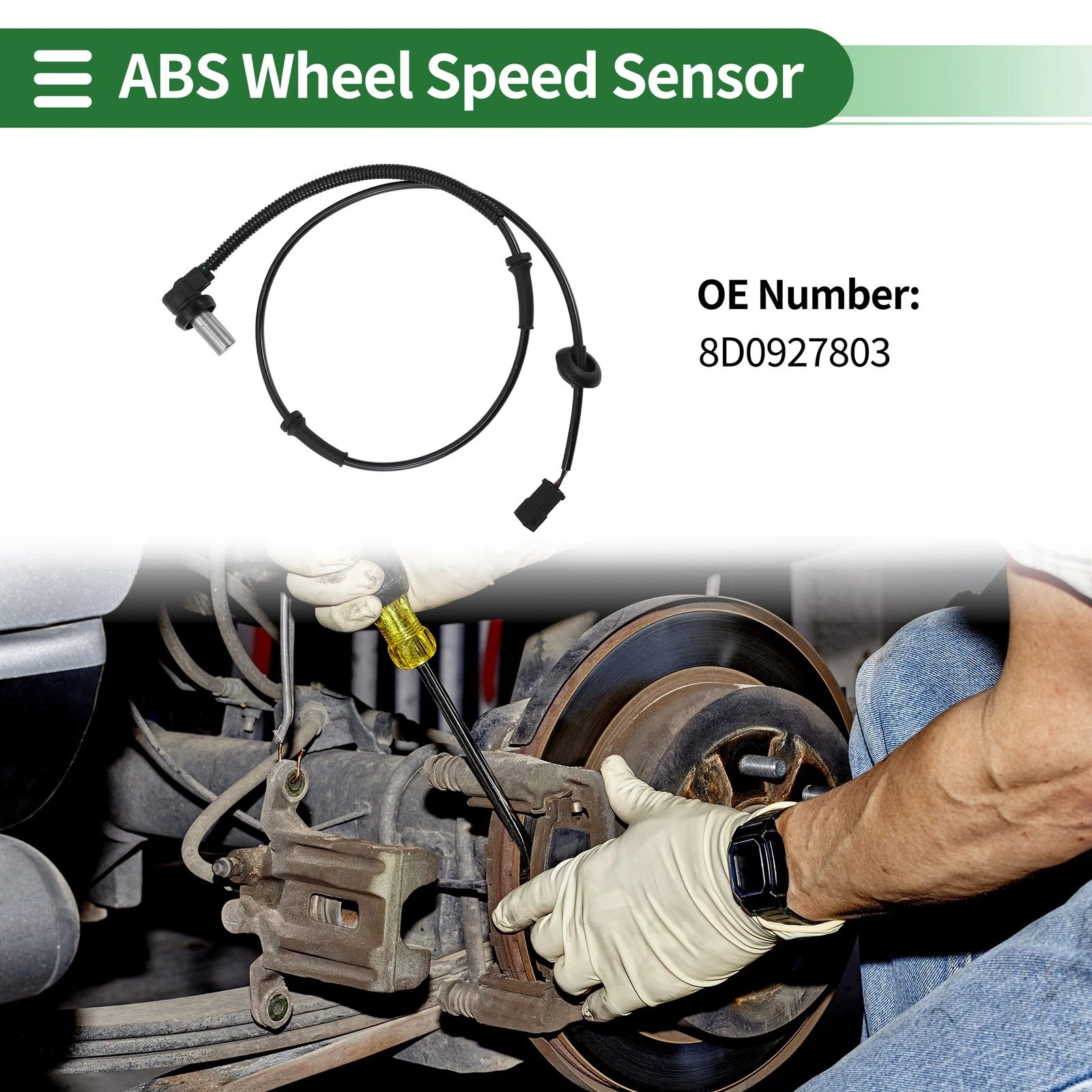 ABS Wheel Speed Sensor Replacement for Audi A4 (1994–2001)