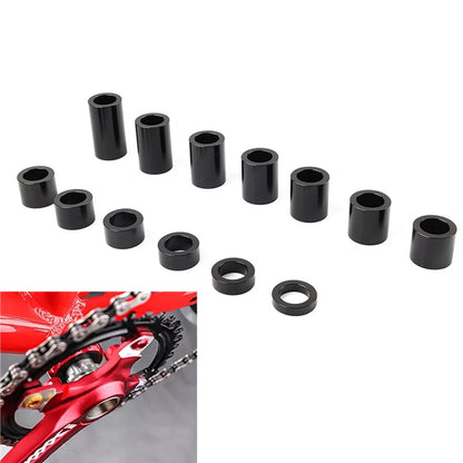 13X Wheel Axle Spacer Kit for Harley Dyna Chopper Bobber