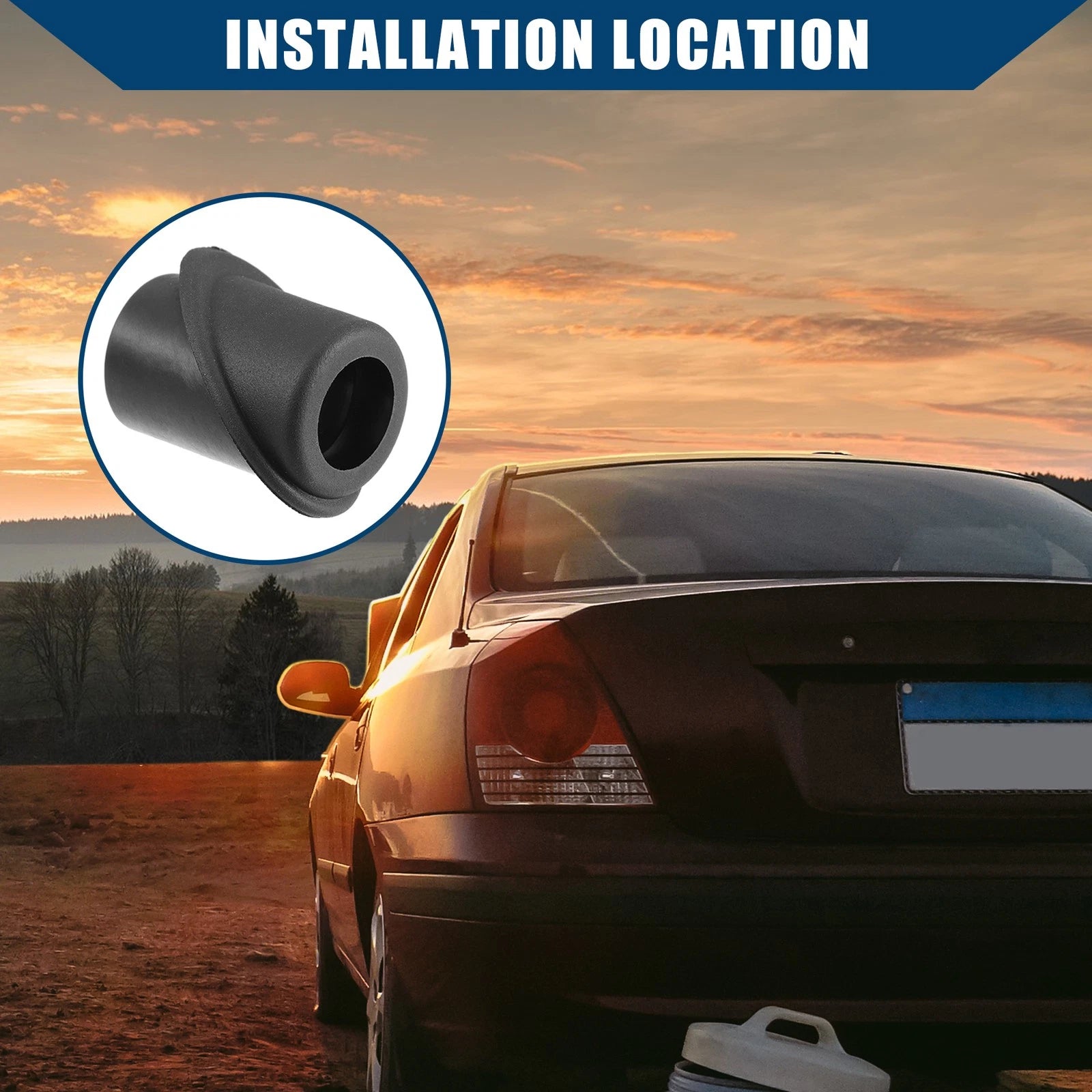 Inner Antenna Bezel Grommet Replacement for Hyundai Elantra (2000–2006)