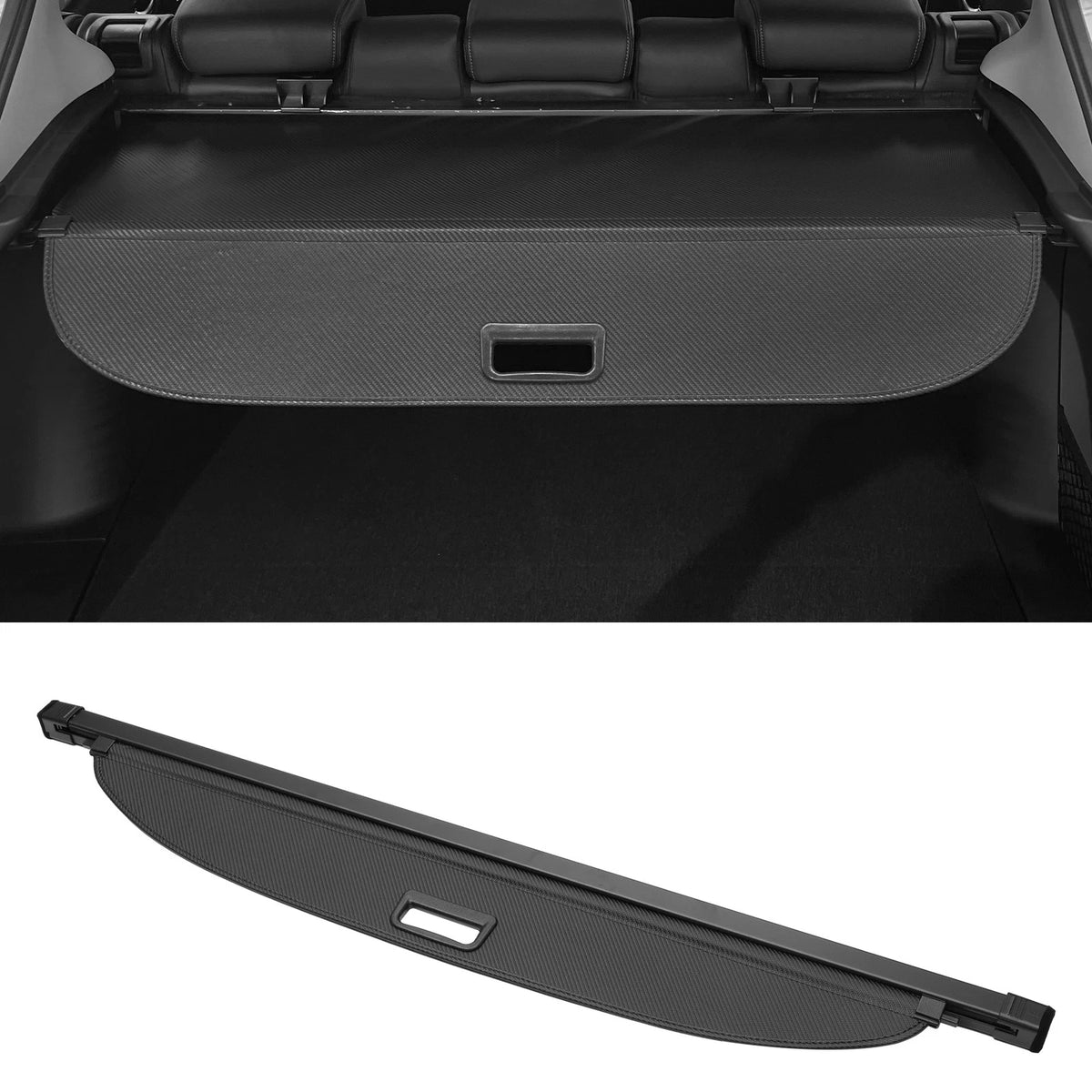 Retractable Cargo Cover for Kia Niro (2017–2022) - Carbon Fiber Black