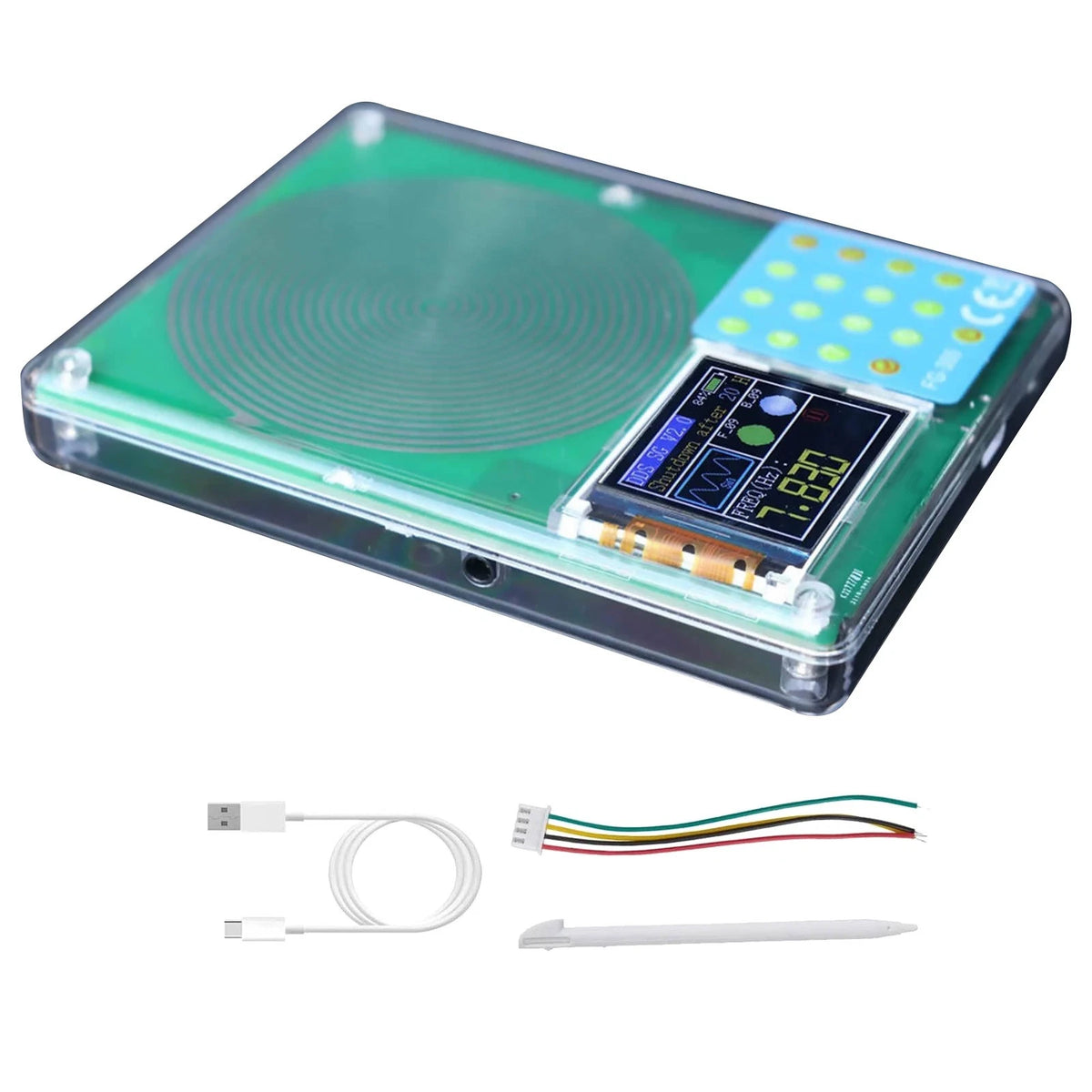 Schumann Resonance Generator with Acrylic Cover and Touch Pen