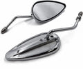 Chrome Classic Teardrop Mirror for Harley-Davidson Sportster (1982–Present)
