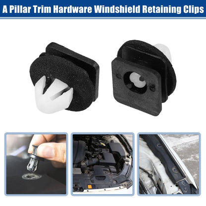 10pcs A Pillar Trim Hardware Windshield Clips for Ford Explorer (2011–2021) No.BB5Z78519R4