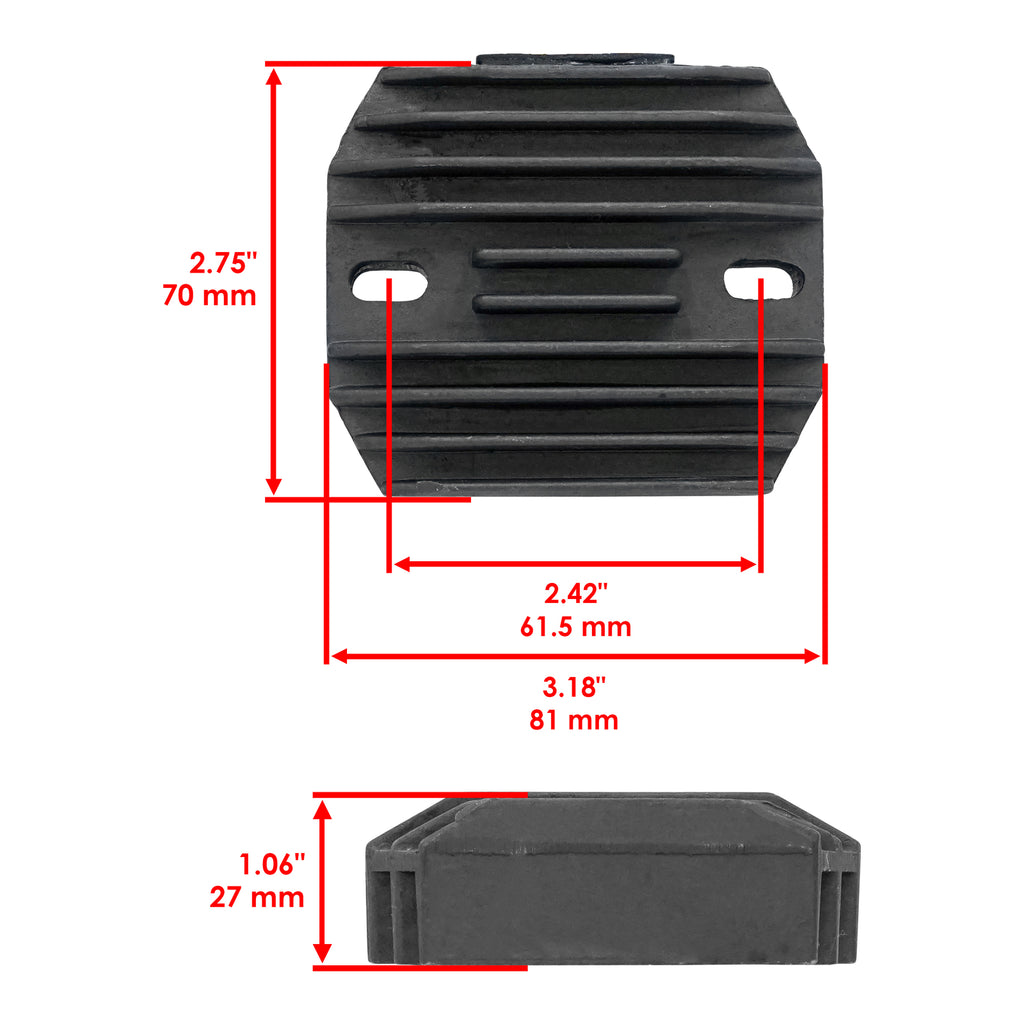 Regulator Rectifier Replacement for Kawasaki KZ1000C Police (1979–1980)