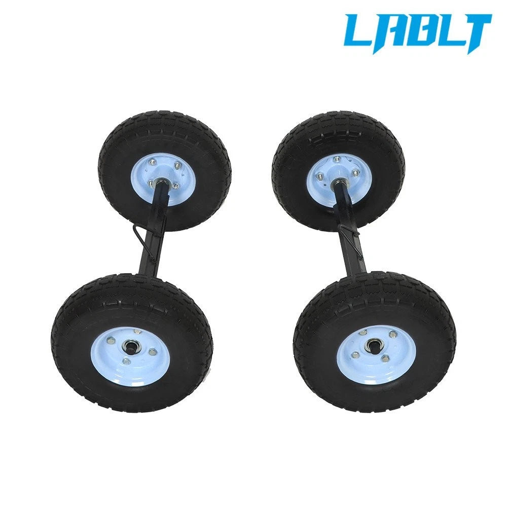 Wheel Kit for Generator EU3000is (Solid Never Flat Tires, All Terrain)