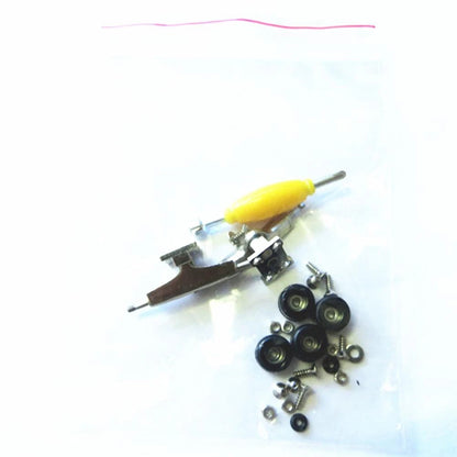 96mm Fingerboard Skateboard Wheels with Bearings, Screws, Nuts - Multiple Colors