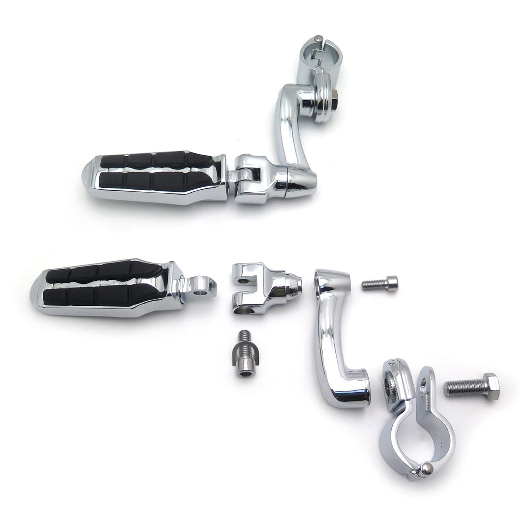 1.25" Arched Saddle Footrest for Harley