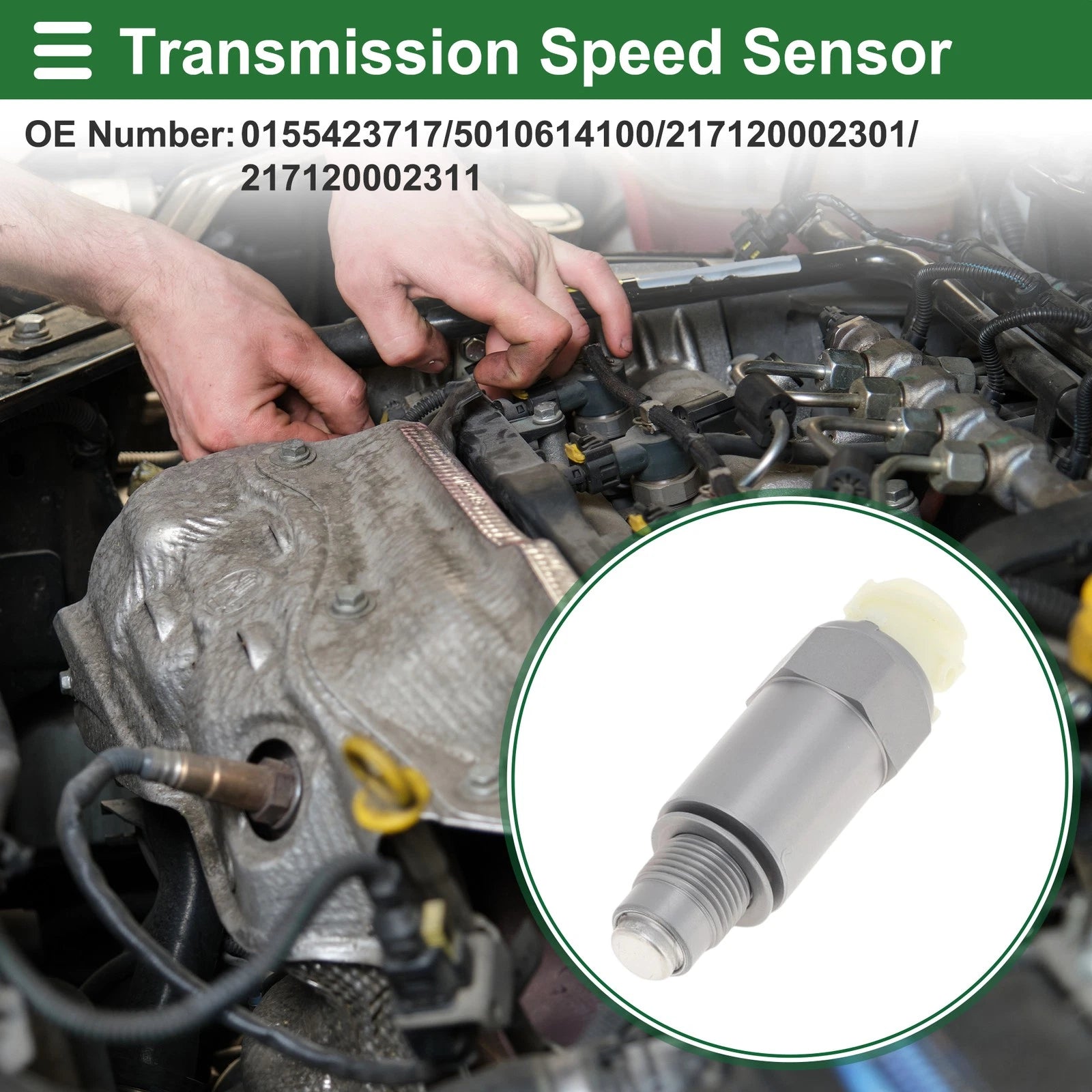Transmission Speed Sensor Replacement for Mercedes-Benz Axor (1999–2016)