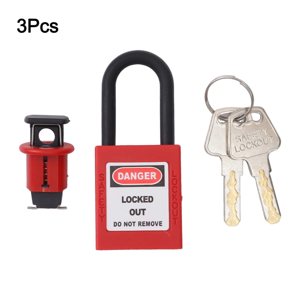 Nylon Insulated Miniature Padlock for Electrical Safety Needs