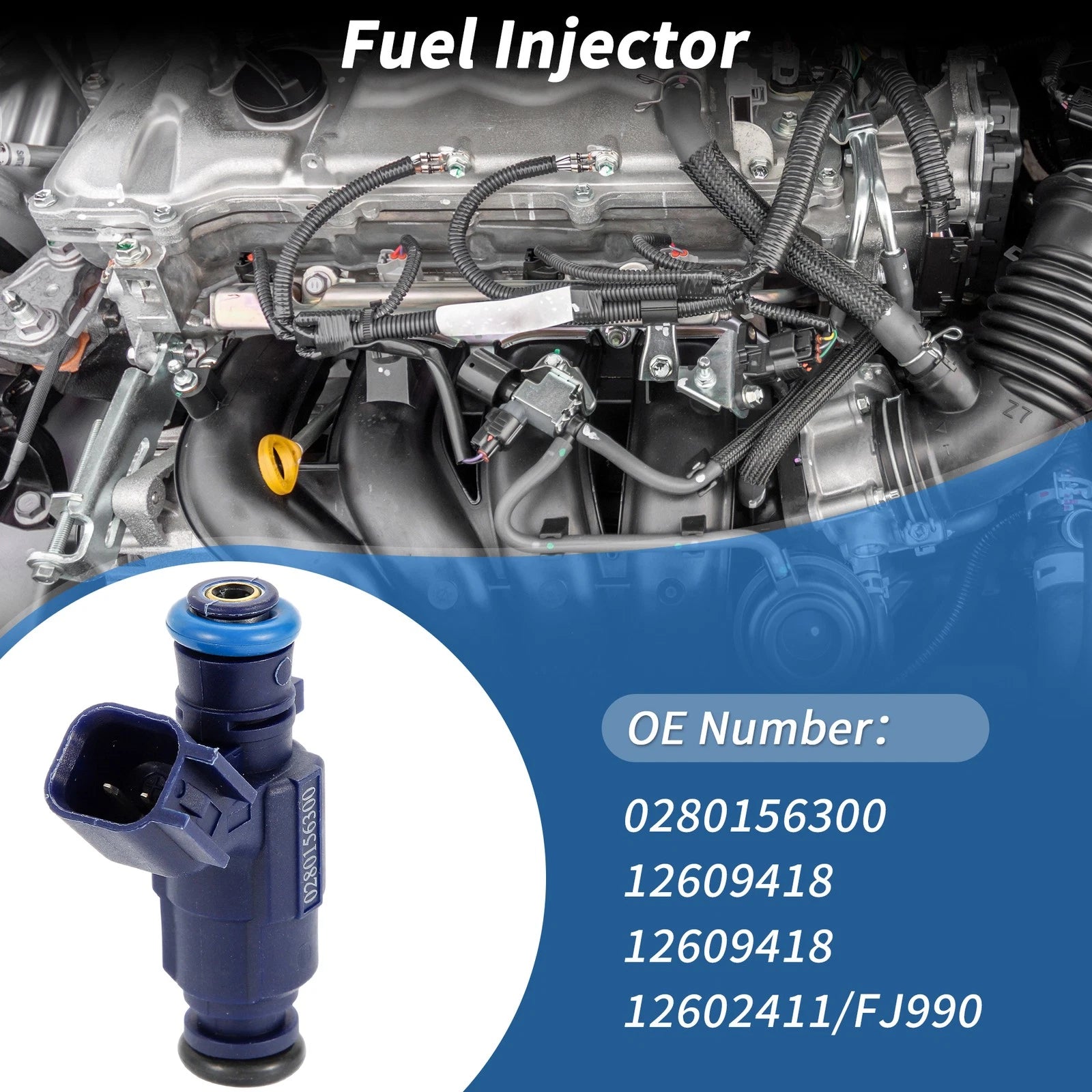 Fuel Injector Replacement for Chevrolet Equinox 3.6L V6 (2008–2009)