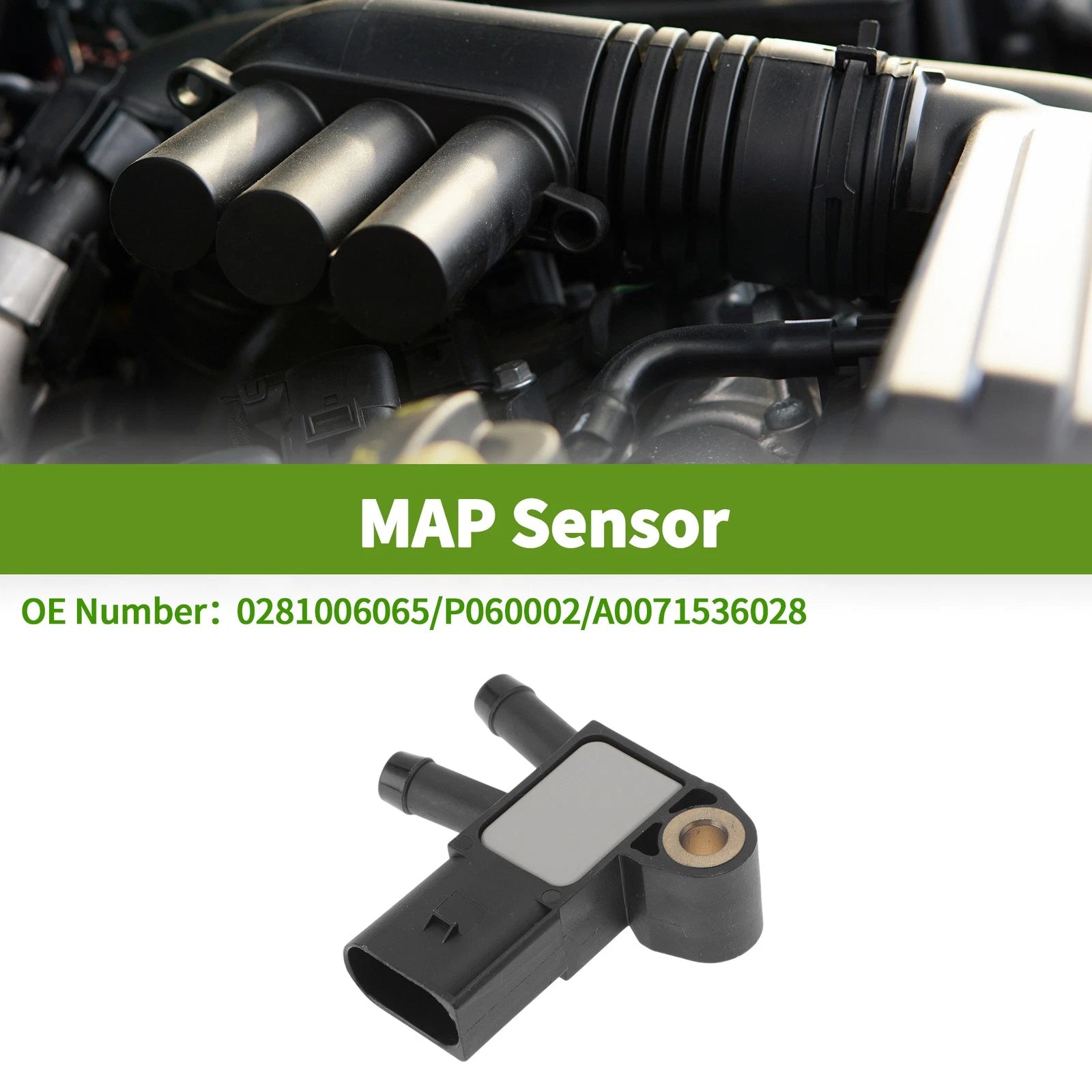 Manifold Absolute Pressure MAP Sensor for Mercedes-Benz CLA200 CDI (2012–2016)