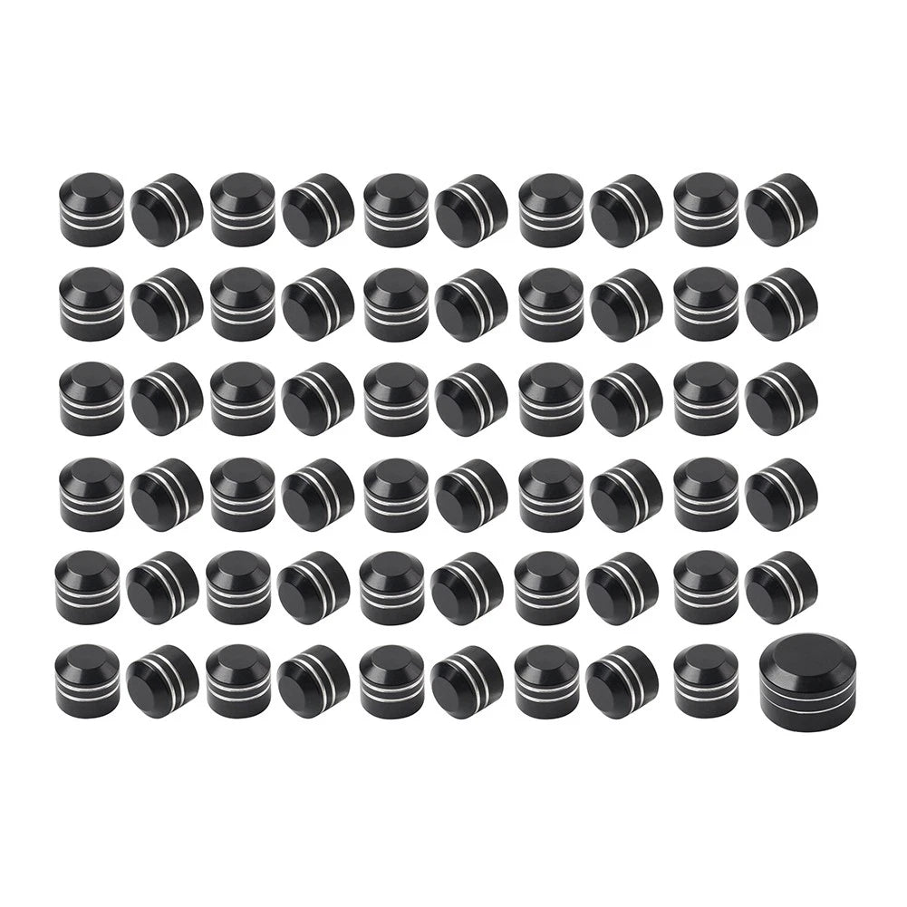 60x Engine Bolt Caps Cover for Harley Twin Cam (Electra, Road Glide, King, Dyna)