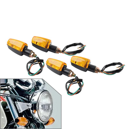 2Pair Yellow Indicator Flasher Blinker For Suzuki GSF600 GSF650 GSF1200 Bandit