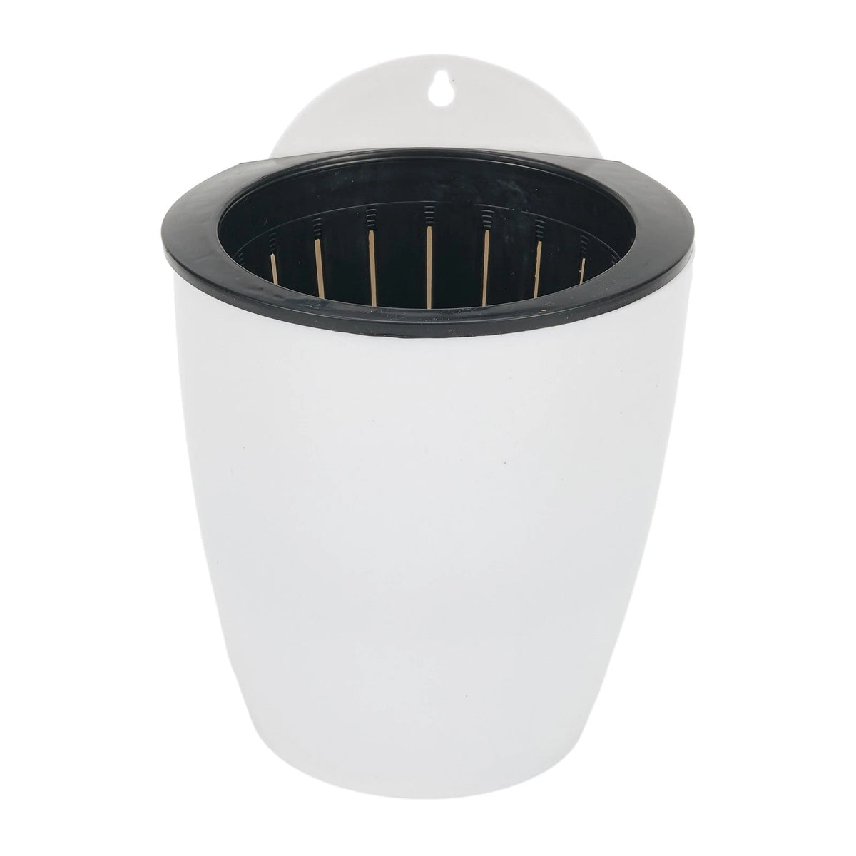 Self-Watering Flower Pot for Outdoor Use