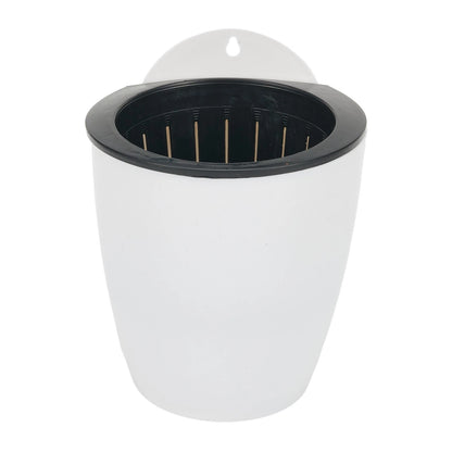 Self-Watering Flower Pot for Outdoor Use