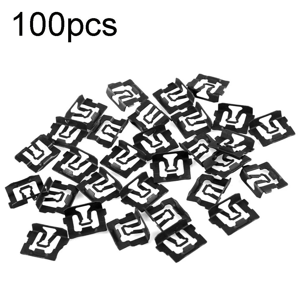 100PCS Windshield Trim Clips for Ford