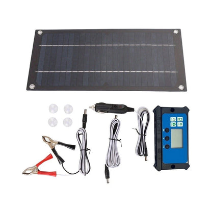 6W 18V Monocrystalline Solar Panel for 12V Vehicle Systems